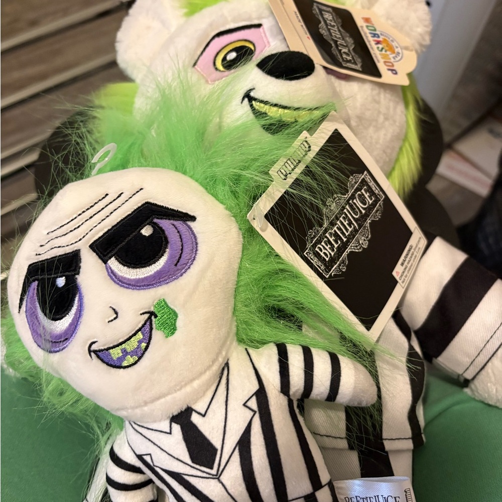Beetlejuice Build-A-Bear and Beetlejuice plush - Picture 3 of 4